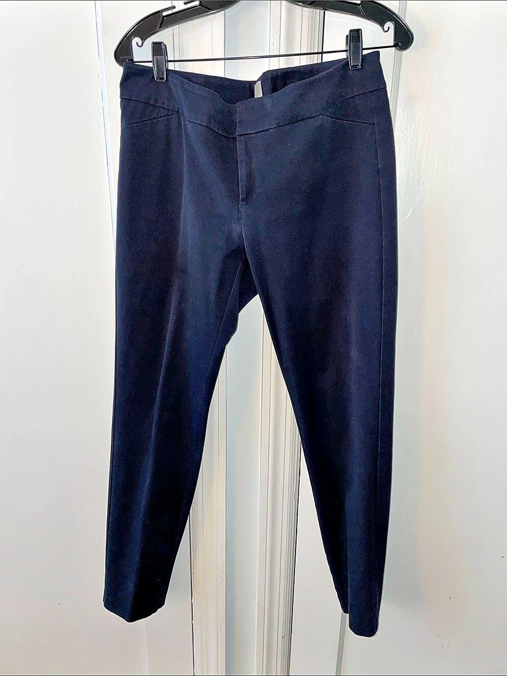 ecru Straight Leg Pants